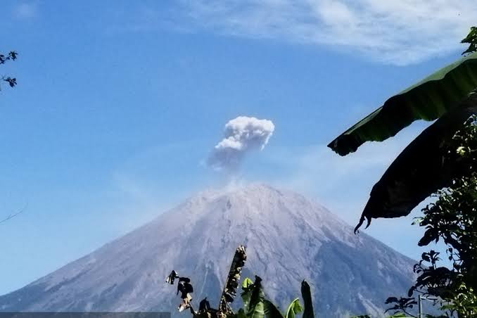 Lagi, Gunung Semeru Meletus pada 16 April 2025