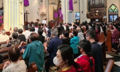 Sekitar 13 Ribu Orang Hadiri Ibadat Jumat Agung di Gereja Katedral