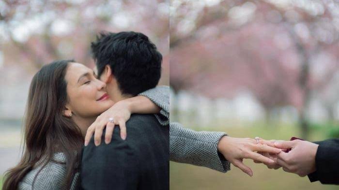Akhirnya, Luna Maya Dapat Kejutan Dilamar Kekasihnya