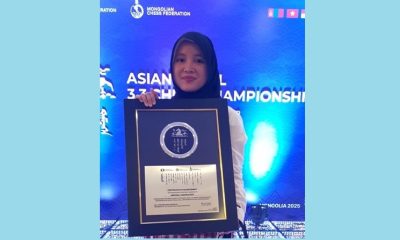 Juara Asian Zone 3.3 Chess Championship 2025: Shafira Devi Herfesa Kumandang Indonesia Raya di Mongolia & Bawa Pulang Gelar WIM