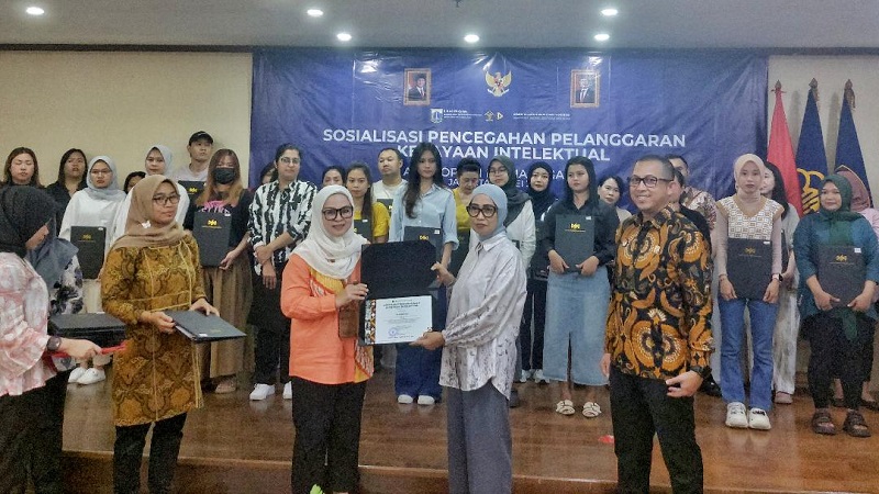 DJKI, Dinas PPKUKM Pemprov Jakarta, Manajemen ITC Mangga Dua Gencarkan Sosialisasi Kekayaan Intelektual dan Berikan Penghargaan