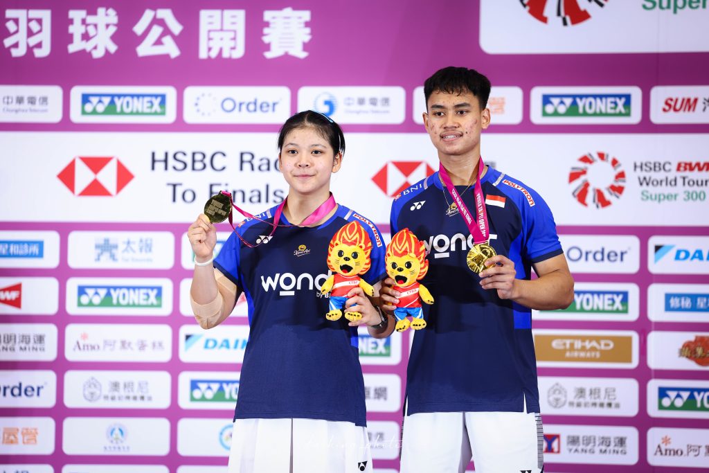 Chinese Taipei Open 2025: Menang atas Dejan/ Fadia di "Perang Saudara", Jafar/Felisha Raih Gelar Pertama di Super 300