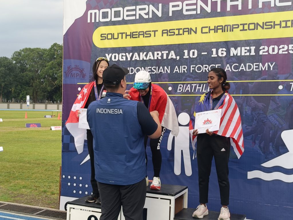 MPSEA Championships 2025: Menpora Dito Ariotedjo Datang, Tim Modern Pentathlon Indonesia Borong Medali Nomor Laser Run