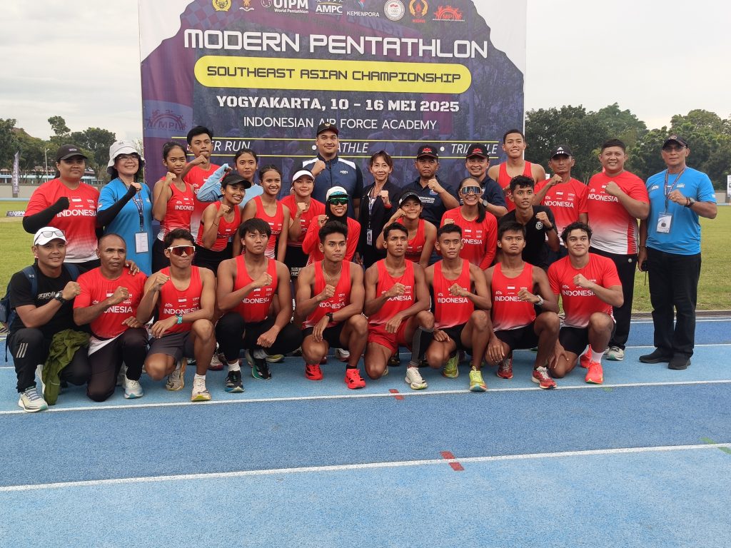 MPSEA Championships 2025: Menpora Dito Ariotedjo Datang, Tim Modern Pentathlon Indonesia Borong Medali Nomor Laser Run