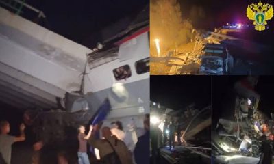 Jembatan Ambruk Menimpa Kereta Api, 7 Tewas dan 69 Luka-luka di Bryansk Rusia, Sabotase Ukraina?