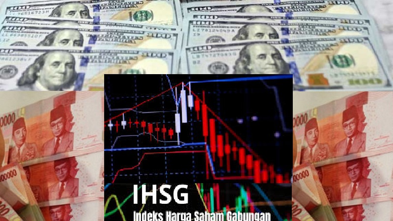 Nilai Tukar Rupiah dan IHSG BEI Sama-sama Ditutup Melemah