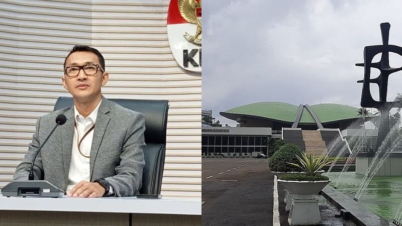 Juru Bicara KPK Budi Prasetyo mengemukakan, saksi yang dipanggil untuk penyidikan kasus dugaan gratifikasi pengadaan di MPR RI itu ada dua orang. 