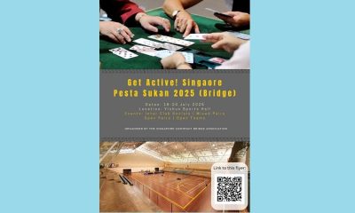 Bridge Masuk Pertandingan Resmi Pesta Sukan Singapura 2025