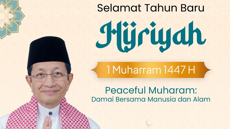 Ucapkan Selamat Tahun Baru 1447 Hijriah, Menag Ajak Umat Islam Menyambutnya dengan 3 Kunci