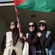 Zaskia Adya Mecca dan Wanda Hamidah Menuju Global March to Gaza