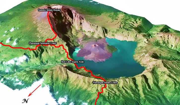 Netizen Serbu IG Prabowo Minta Selamatkan Turis Brasil yang Jatuh di Gunung Rinjani, Proses Evakuasi Sulit