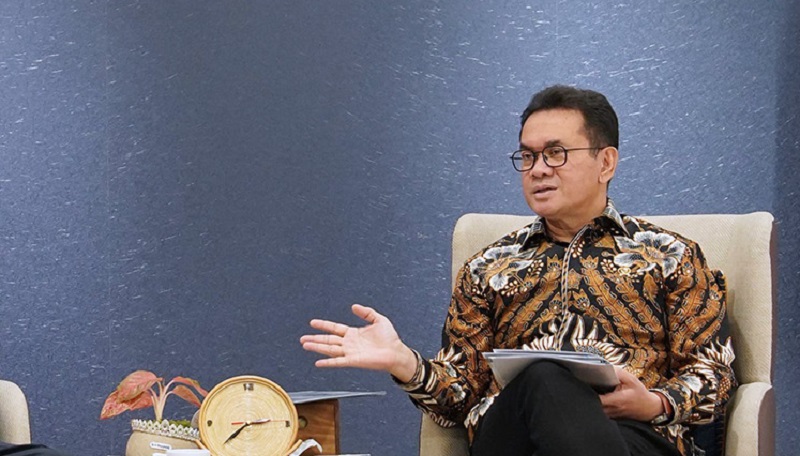 Menteri Perdagangan (Mendag) Budi Santoso (Busan) mengapresiasi capaian ekspor UMKM sepanjang paruh pertama 2025 ini. (Kemendag)