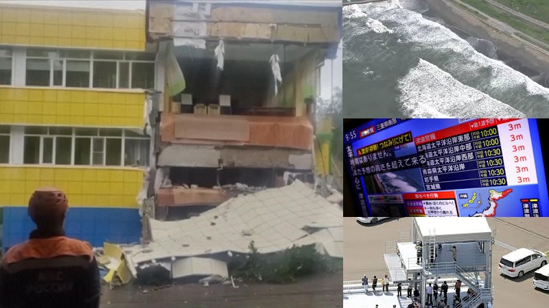 Gempa 8,8 SR Guncang Semenanjung Kamchatka Rusia, Peringatan Tsunami untuk Jepang, Hawai, California, Alaska dan Filipina