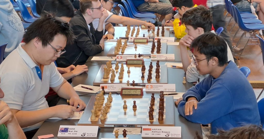 Biel Chess Festival 2025: IM Aditya Bagus Arfan Surplus Rating dan Tempati Ranking 12 dari 117 Peserta