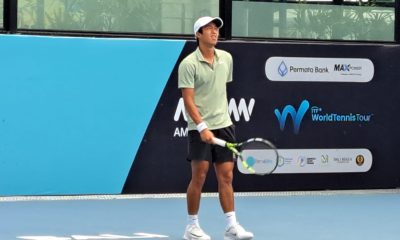 Amman Men's World Tennis Tour Championship Seri Kedua: Tiga Wakil Tunggal Tuan Rumah, Nathan, Anthony dan Gunawan Petik Kemenangan