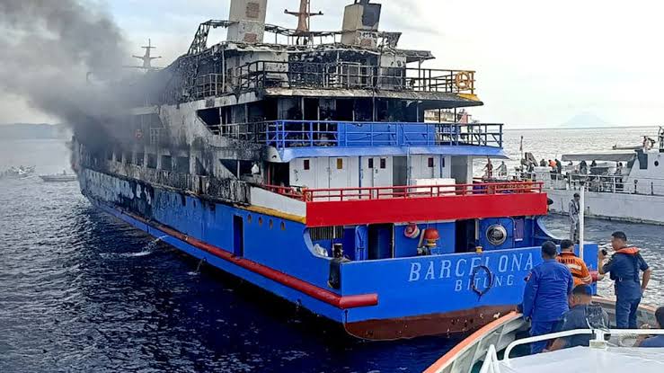 Nakoda Kapal Barcelona yang Terbakar Dijadikan Tersangka