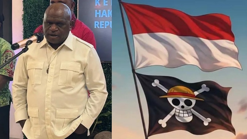 Jelang HUT RI, Pemerintah dan DPR Sibuk Urusi Bendera Fiksi “One Piece”, Negara Berhak Melarang