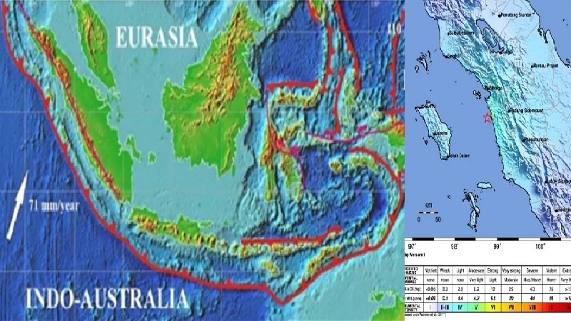 Gempa M5,3 Tapanuli Tengah Sumut Dipicu Aktivitas Lempeng Indo – Australia, Tidak Berpotensi Tsunami