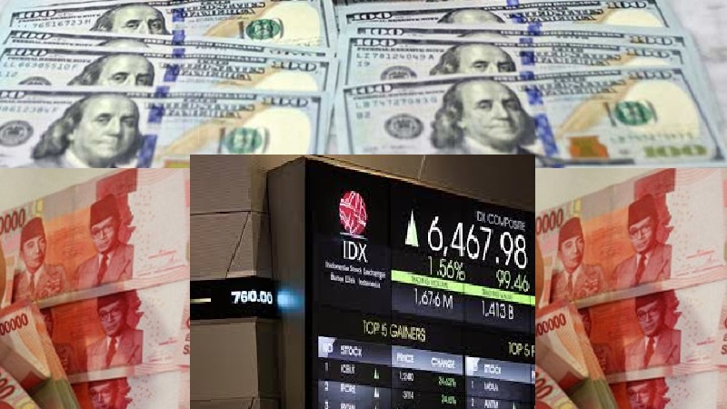 Akhir Pekan, Rupiah Ditutup Melemah sedangkan IHSG BEI Menguat