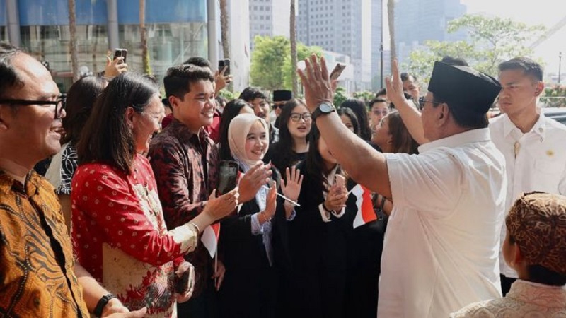 Presiden Prabowo Disambut Hangat Diaspora Indonesia di Singapura