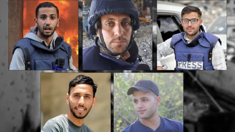 Lima Jurnalis Al Jazeera Dibunuh Israel, Perang Gaza Menjadi Perang Paling Mematikan bagi Wartawan