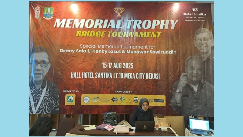 Tuan Rumah Mega Bekasi Hypermall (MBH) Bridge Community Sementara Pimpin Final Denny Sacul Memorial Trophy