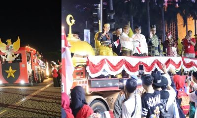 Karnaval HUT ke-80 RI: Kemenag Tampilkan Kapal Persatuan Mengarungi Samudra Kebhinekaan, Warga pun Bangga