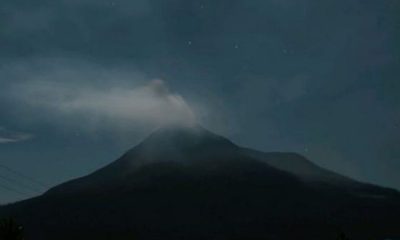 Empat Kali Erupsi, Gunung Lewotobi Laki-laki Lontarkan Letusan Setinggi 600 – 2.000 Meter
