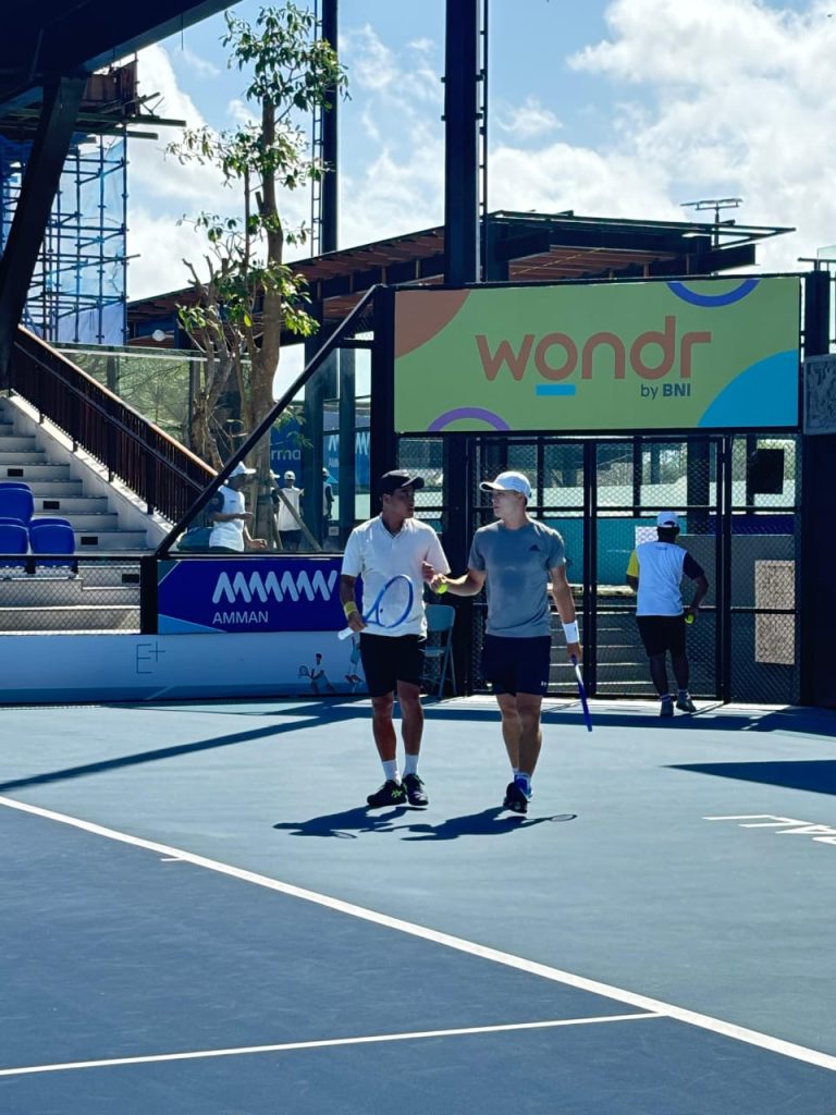 Amman Men's World Tennis Championship Seri Ketiga M-25 : Anthony/Chang Jaga Asa Juara, Christhopher/Alcantara Terhenti