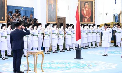 Pada 16 Agustus 2025 : 76 Putra Putri Bangsa Resmi Dikukuhkan sebagai Paskibraka 2025