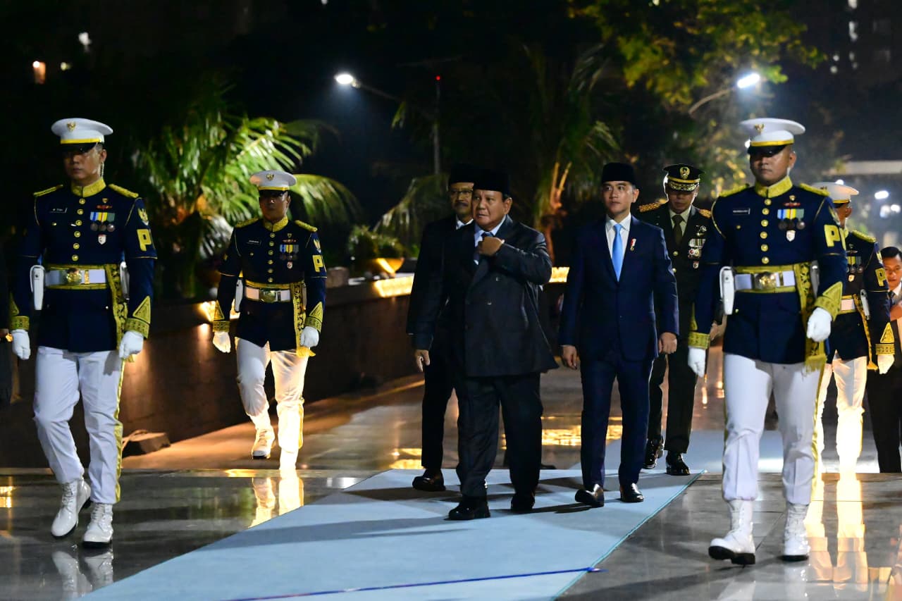 Presiden Prabowo Pimpin Ziarah Nasional dan Renungan Suci di TMP Kalibata