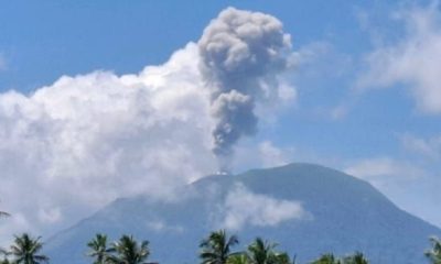 Erupsi Lagi Senin Malam, Gunung Ibu di Malut Tercatat Lima Kali Meletus dalam Sehari