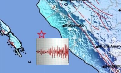 Mukomuko Bengkulu Diguncang Gempa M 5,2 yang Berpusat di Laut, Tidak Berpotensi Tsunami
