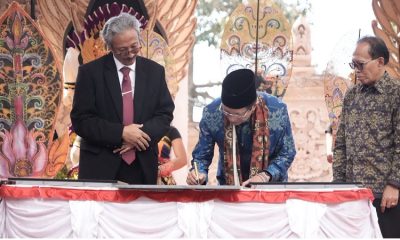 Tandatangani Prasasti IAHN Mpu Kuturan Bali, Menag Nasaruddin Harap Dosen PTK jadi Pendidik Amal dan Moral