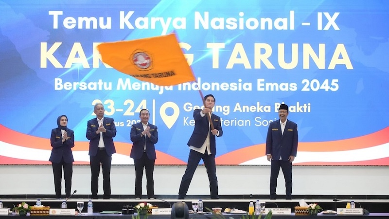 Gelar Acara Seribu Lokasi Sejuta Aksi, Budisatrio Djiwandono: Meneguhkan Kembali Karang Taruna sebagai Organisasi Kepemudaan