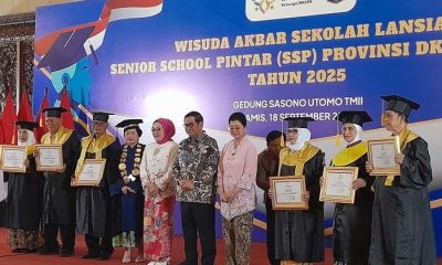 Pramono Anung Hadiri Wisuda 1.618 Lansia di Jakarta
