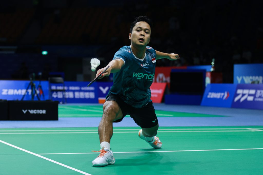 Korea Open 2025: Anthony Ginting Akui Kalah Adu Strategi Hingga Kandas di Tangan Nishimoto