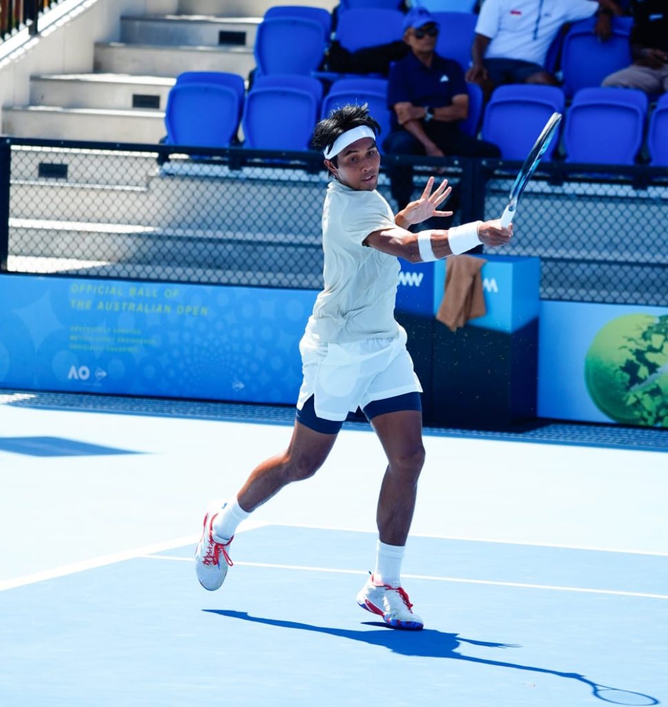 Amman Men's World Tennis Championship Seri Keenam- M-25: Taklukkan Wakil Jepang, Rifqi ke Perempatfinal dan Lucky/Tegar ke Semifinal