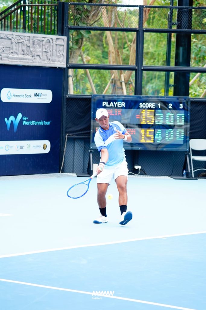 Amman Men's World Tennis Championship Seri VII M-25: Tumbangkan Unggulan Kedua di Final Kualifikasi, Lucky Tambah Kuota Tuan Rumah di Babak Utama