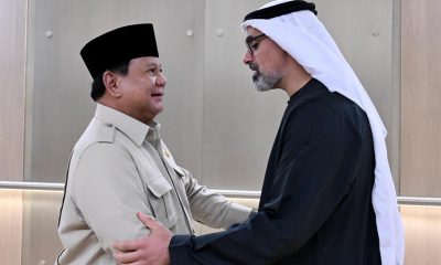 Presiden Prabowo Tiba di Abu Dhabi untuk Bertemu dengan Presiden MBZ