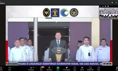 Ikuti Apel Bersama, Kanwil Kemenkum Bali Tekankan Netralitas ASN sebagai Fondasi Pelayanan Publik