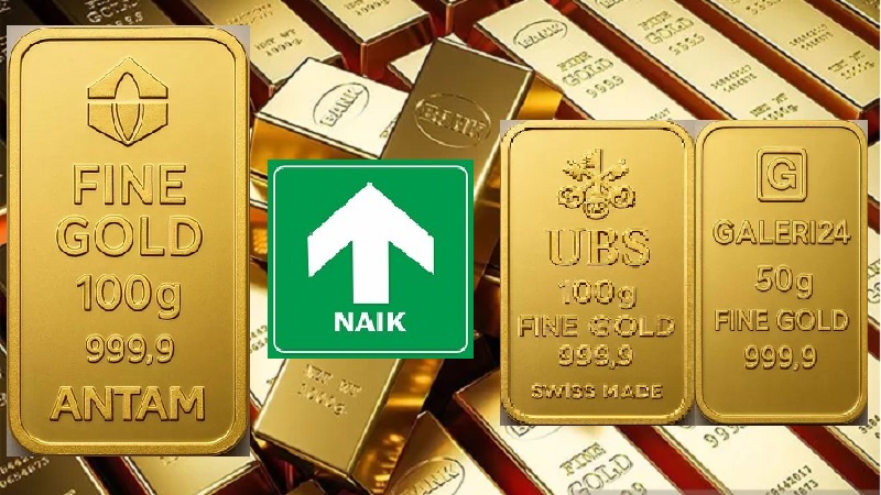 Harga Emas Antam, Galeri24 dan UBS Naik Terus Bahkan Ada yang Lewati Rp2,4 Juta Pergram