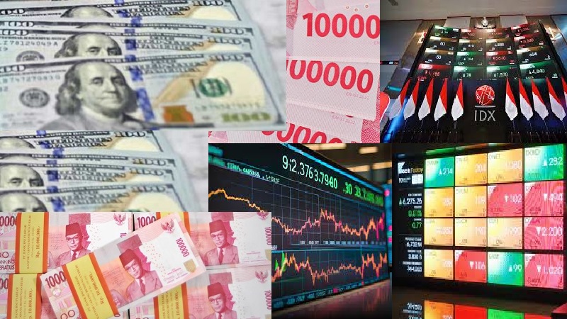 Rupiah dan IHSG BEI Kompak Sama-sama Dibuka dan Ditutup Melemah