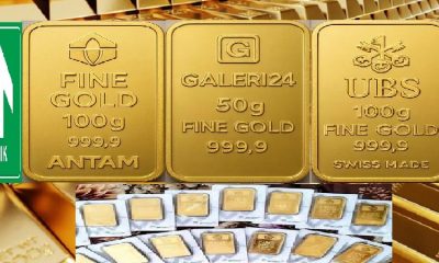 Harga Emas Antam, Galeri24 dan UBS Terus Menajak, Ada Sampai Rp78.000 Pergram