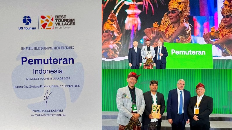 Destinasi Unik dan Menarik, Desa Wisata Pemuteran Bali Raih Penghargaan Best Tourism Village 2025 UN Tourism