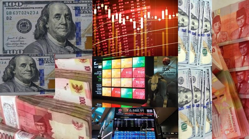 Awal Pekan, Rupiah Loyo dari Pagi hingga Sore, IHSG Menguat hanya Saat Dibuka