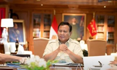 Prabowo Gelar Rapat Terbatas di Kediamannya, di Kertanegara
