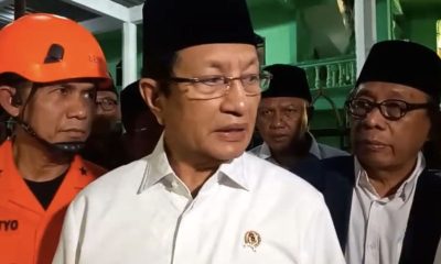 Ambruknya Bangunan di Ponpes Sidoarjo Jadi Pelajaran, Kata Menag Nasaruddin Umar