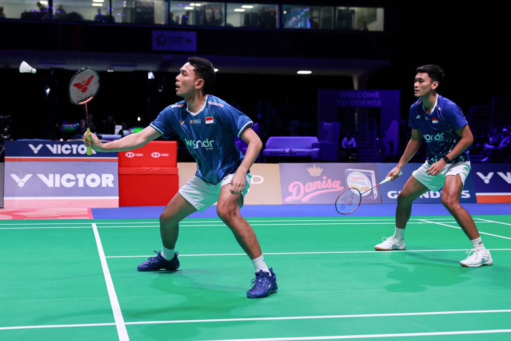 Denmark Open 2025: Fajar/Fikri Tak Terbendung Lolos 4 Besar, Rian/Rahmat Terhenti di Perempatfinal