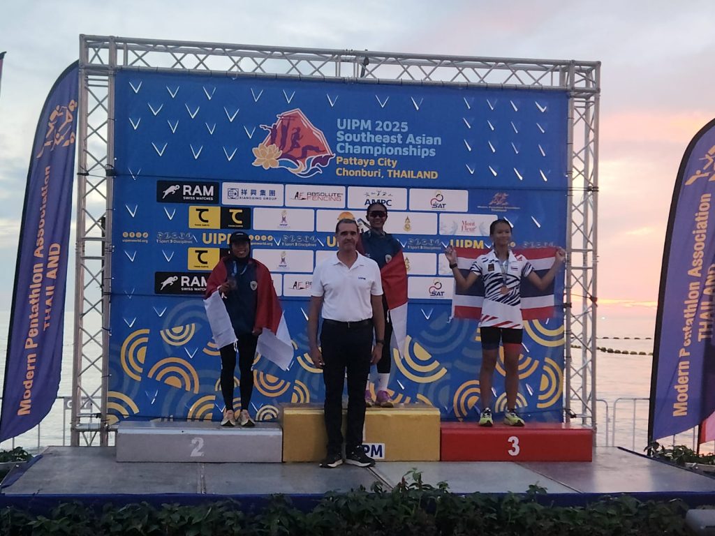UIPM 2025 Southeast Asian Championships di Thailand: Dominasi Raihan Medali Emas Hari Pertama , Indonesia "Kawinkan" Juara Laser Run Senior Putra-Putri